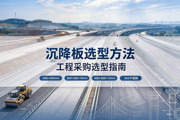 龙岗沉降板选择方法