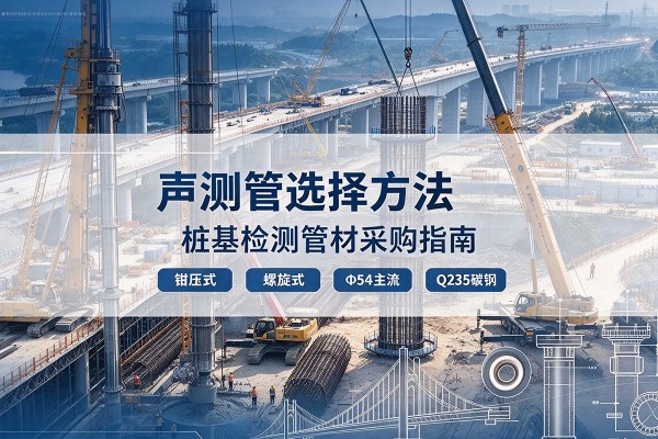 龙岗声测管选型标准