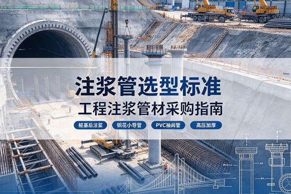 龙岗注浆管选型标准