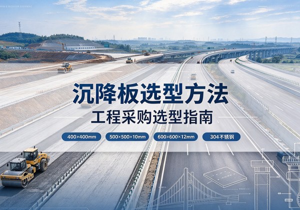 龙岗沉降板选择方法