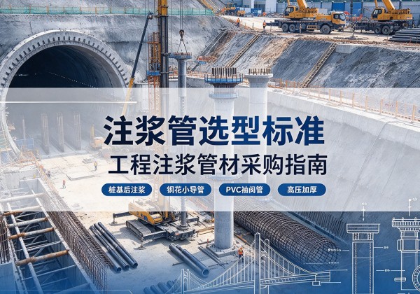 龙岗注浆管选型标准